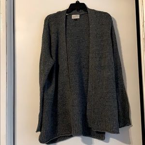 Grey cardigan